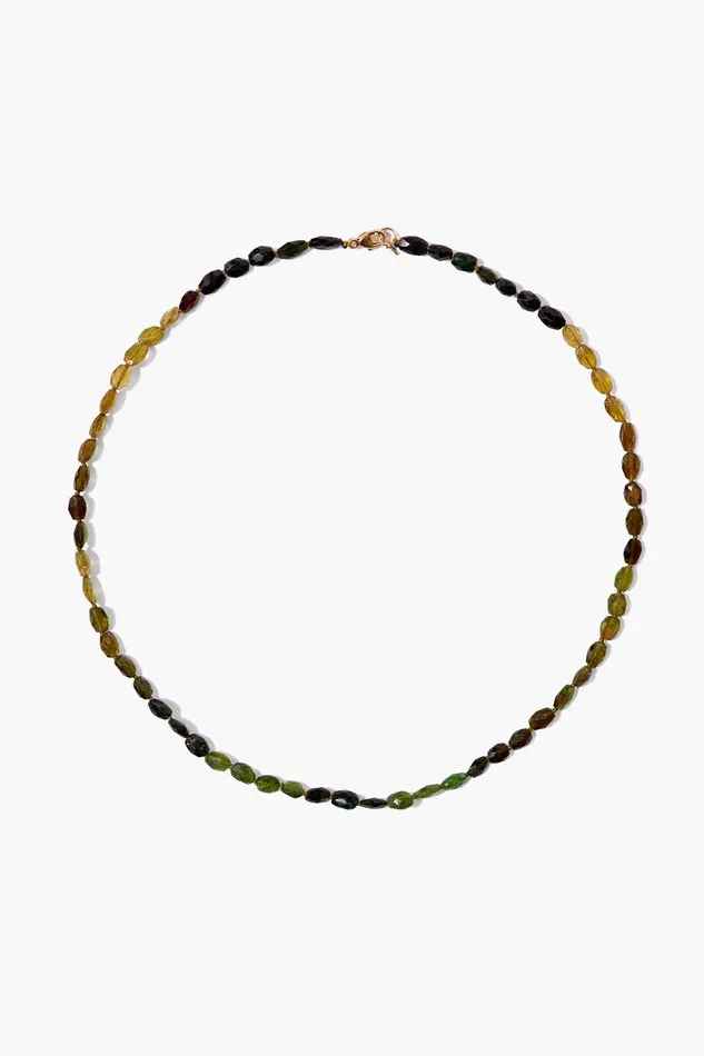14k Green Tourmaline Petra Necklace Women Chan Luu 14k Fine