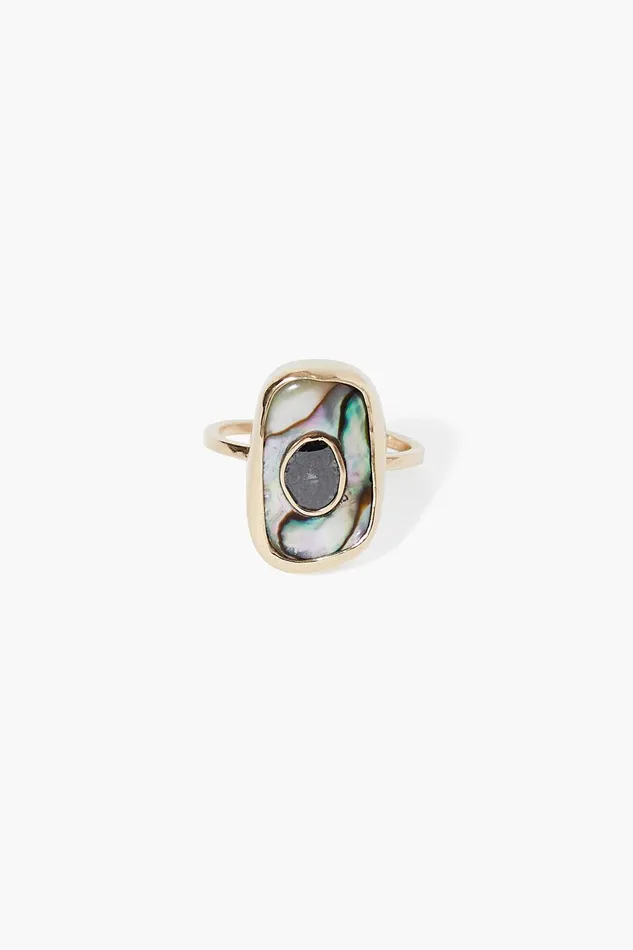 14k Oasis Ring Abalone Women Chan Luu 14k Fine