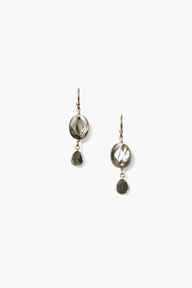 14k Rabat Drop Earrings Abalone Mix Women Chan Luu 14k Fine