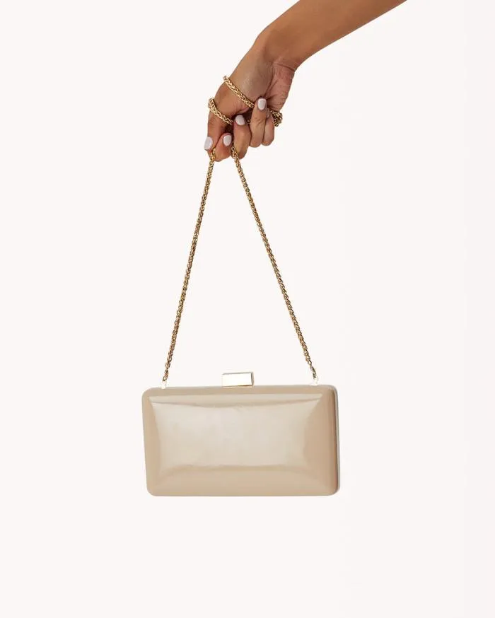 Accessories Billini Bags BROOKLYN CLUTCH BAG NUDE PATENT