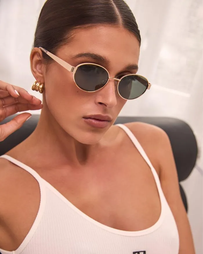 Accessories Billini Banb Eyewear THE EVANGELISTA GOLDGREEN