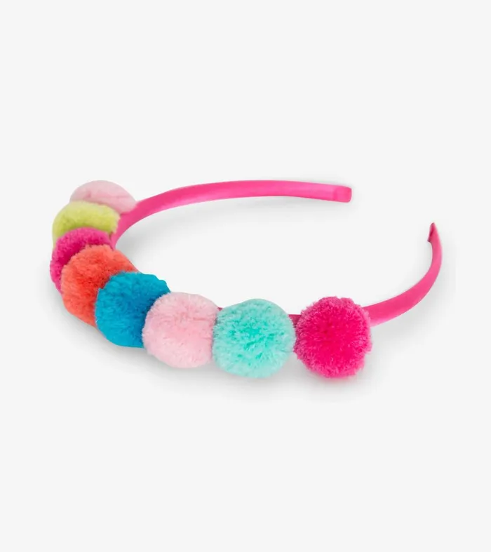 Accessories Girls Hatley Pom Pom Crown Headband