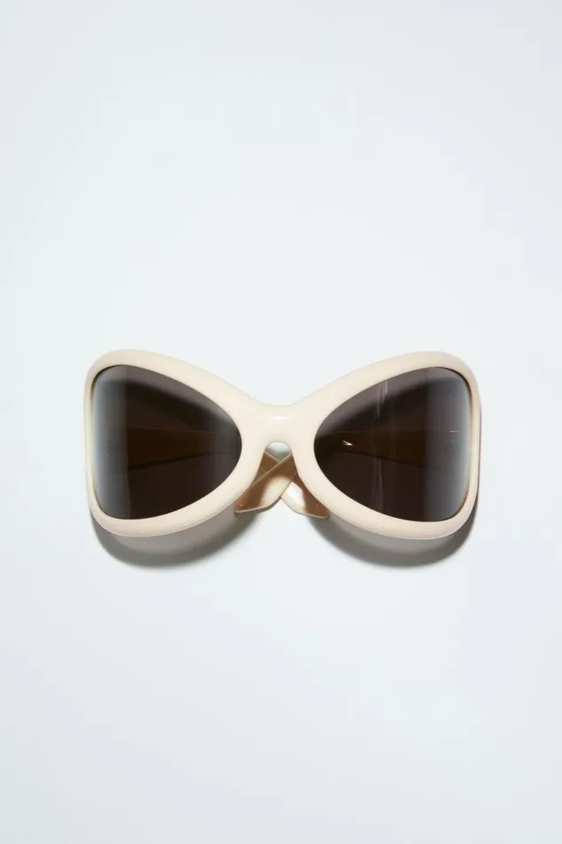Acne Studios Acetate Sunglasses Blackwhite Women Eyewear
