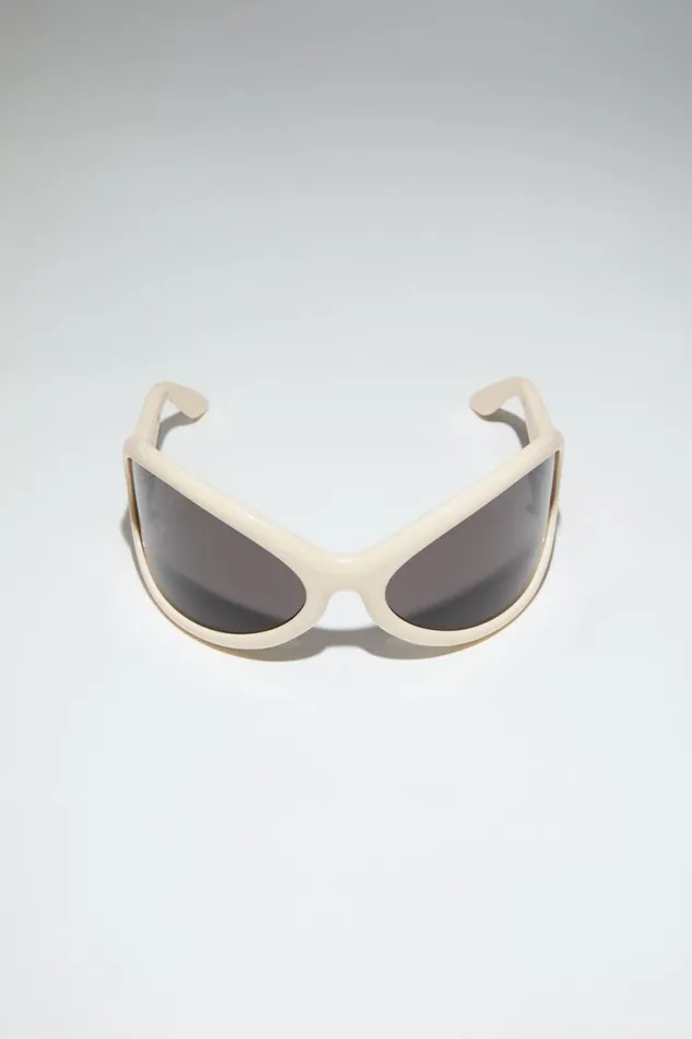 Acne Studios Acetate Sunglasses Blackwhite Women Eyewear