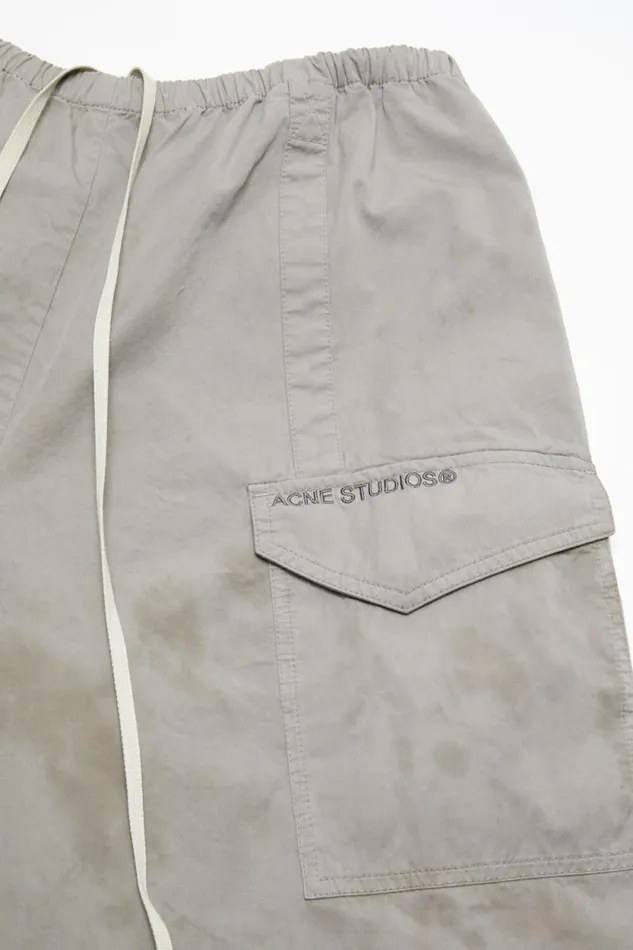 Acne Studios Cargo Shorts Mid Grey Men Shorts Acne Studios Cargo Shorts Mid Grey Men Shorts