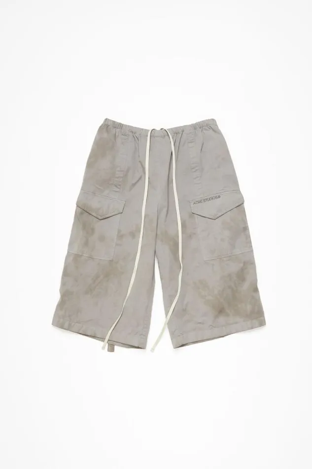 Acne Studios Cargo Shorts Mid Grey Men Shorts Acne Studios Cargo Shorts Mid Grey Men Shorts