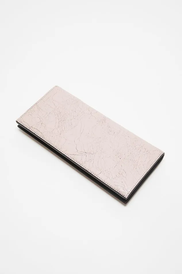 Acne Studios Continental Wallet Pastel Pink Men Small Leather Goods Acne Studios Continental Wallet Pastel Pink Men Small Leather Goods