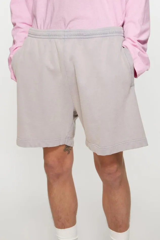 Acne Studios Cotton Shorts Dusty Purple Men Shorts