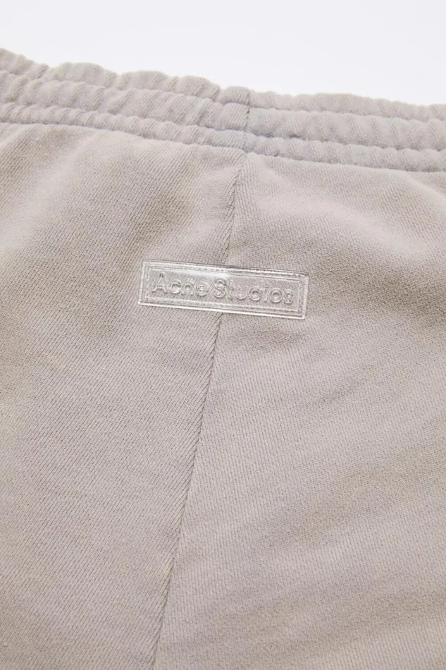 Acne Studios Cotton Shorts Dusty Purple Men Shorts