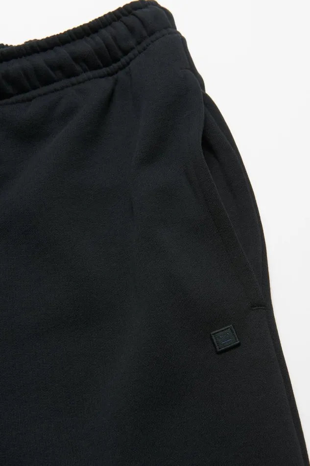 Acne Studios Cotton Sweatpants Black Men Trousers