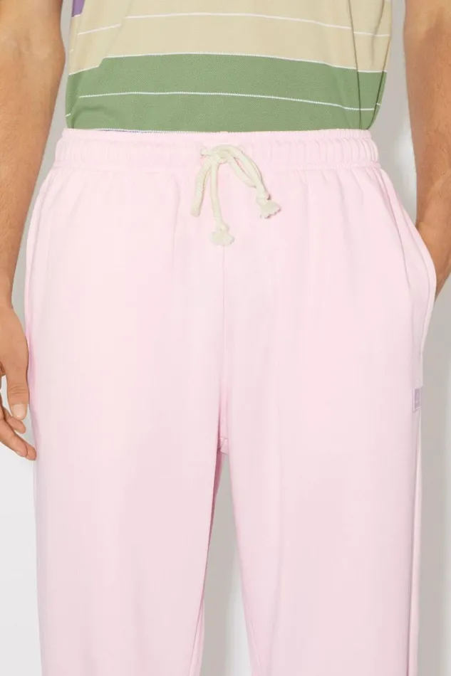 Acne Studios Cotton Sweatpants Light Pink Men Trousers