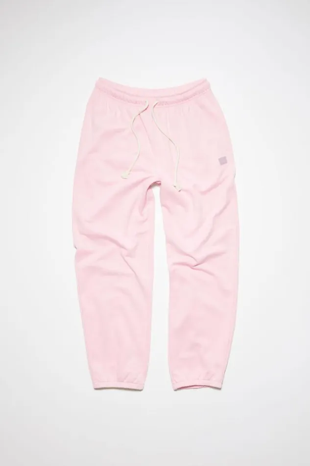 Acne Studios Cotton Sweatpants Light Pink Men Trousers