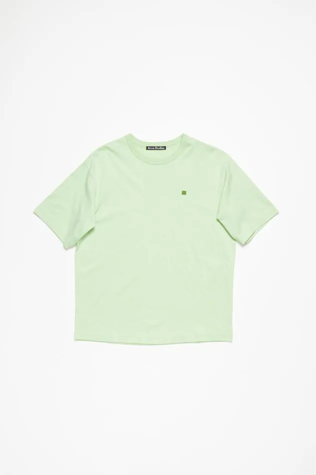 Acne Studios Crew Neck Tshirt 8211 Relaxed Fit Mint Green Women Tshirts Acne Studios Crew Neck Tshirt 8211 Relaxed Fit Mint Green Women Tshirts