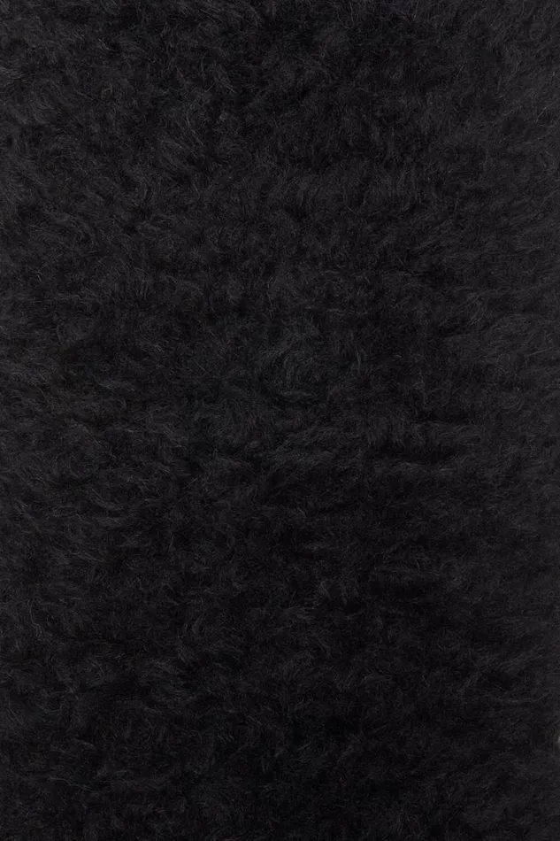 Acne Studios Fluffy Scarf 8211 Narrow Black Men Scarves Acne Studios Fluffy Scarf 8211 Narrow Black Men Scarves