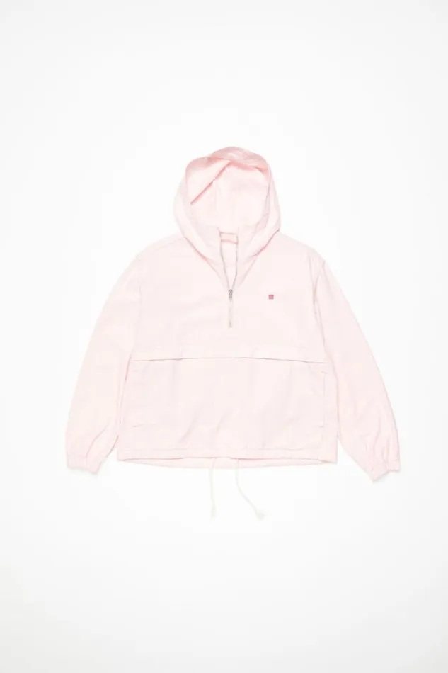 Acne Studios Hooded Jacket Pink Men Outerwear Acne Studios Hooded Jacket Pink Men Outerwear
