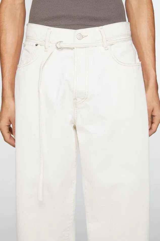 Acne Studios Loose Fit Jeans 8211 1991 Toj Off White Women Jeans Acne Studios Loose Fit Jeans 8211 1991 Toj Off White Women Jeans