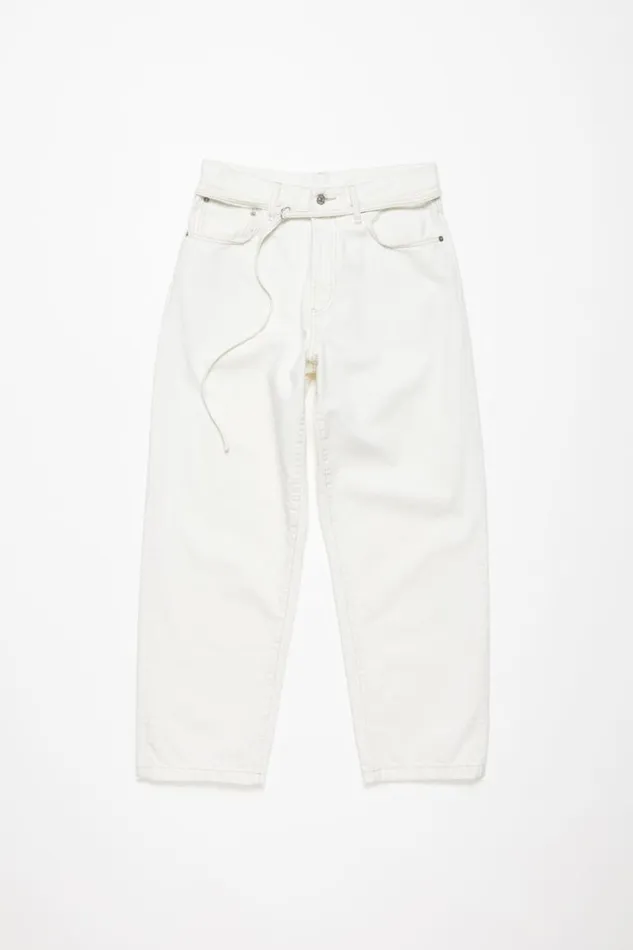 Acne Studios Loose Fit Jeans 8211 1991 Toj Off White Women Jeans Acne Studios Loose Fit Jeans 8211 1991 Toj Off White Women Jeans