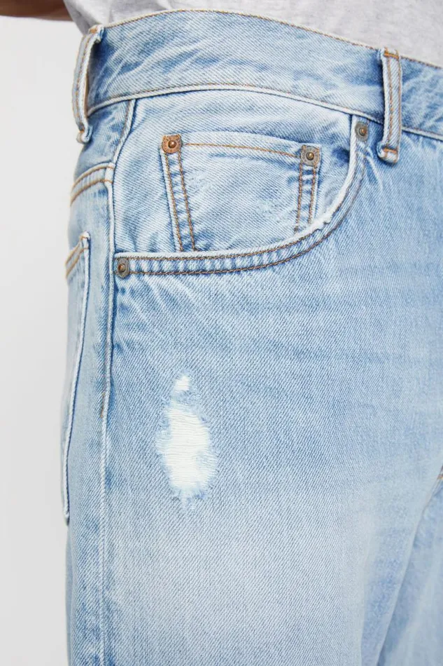 Acne Studios Loose Fit Jeans 8211 2021M Light Blue Men Jeans Acne Studios Loose Fit Jeans 8211 2021M Light Blue Men Jeans