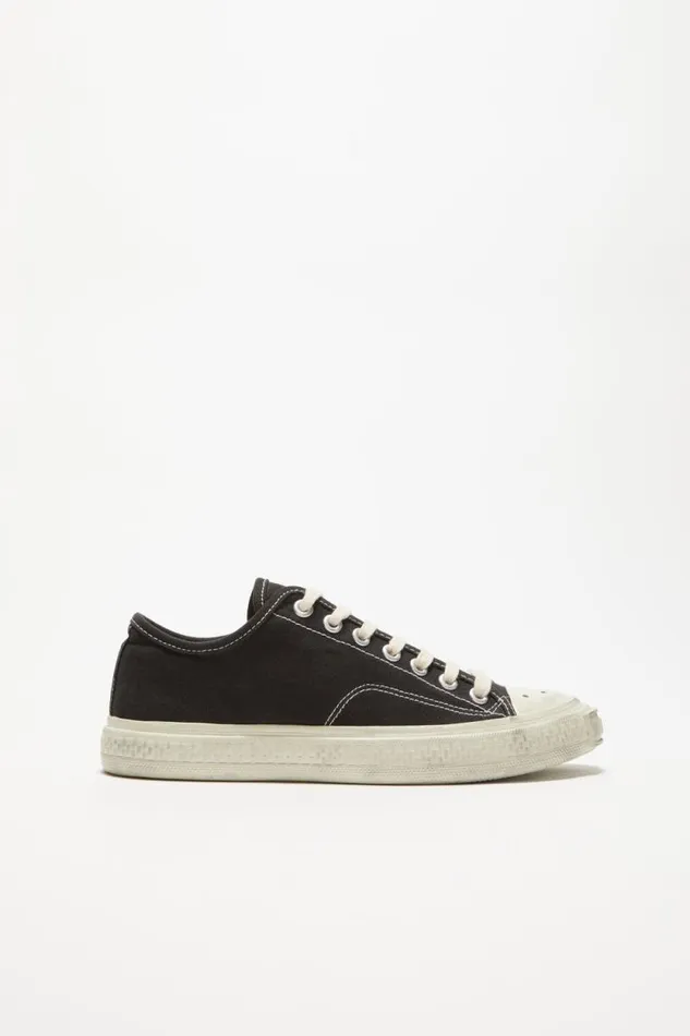 Acne Studios Low Top Sneakers Blackoff White Women Shoes