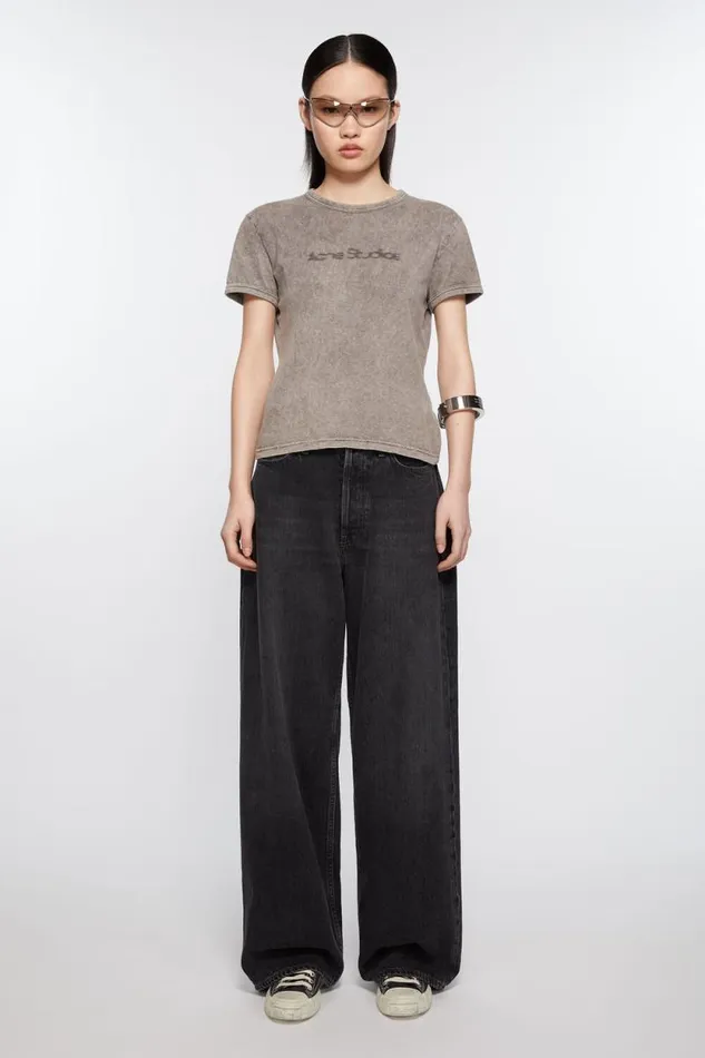 Acne Studios Low Top Sneakers Blackoff White Women Shoes