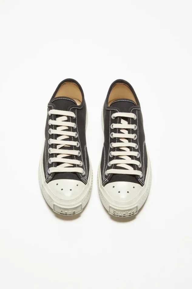 Acne Studios Low Top Sneakers Blackoff White Women Shoes