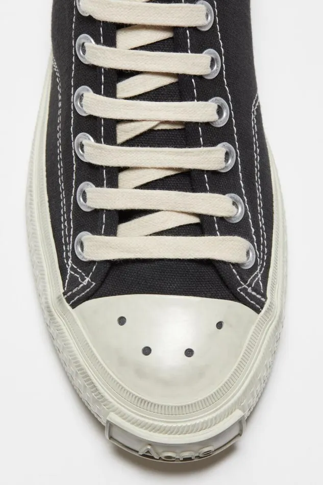 Acne Studios Low Top Sneakers Blackoff White Women Shoes