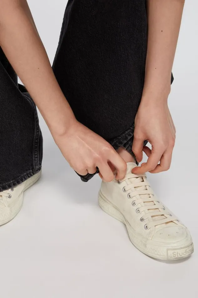 Acne Studios Low Top Sneakers Off Whiteoff White Women Shoes