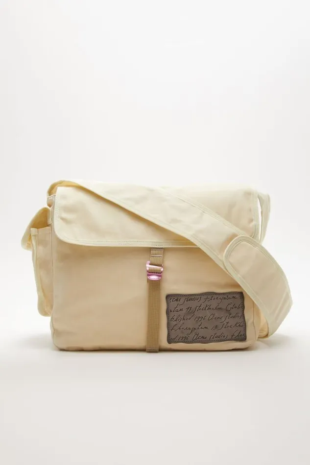 Acne Studios Messenger Bag Cream Beigebeige Women Bags