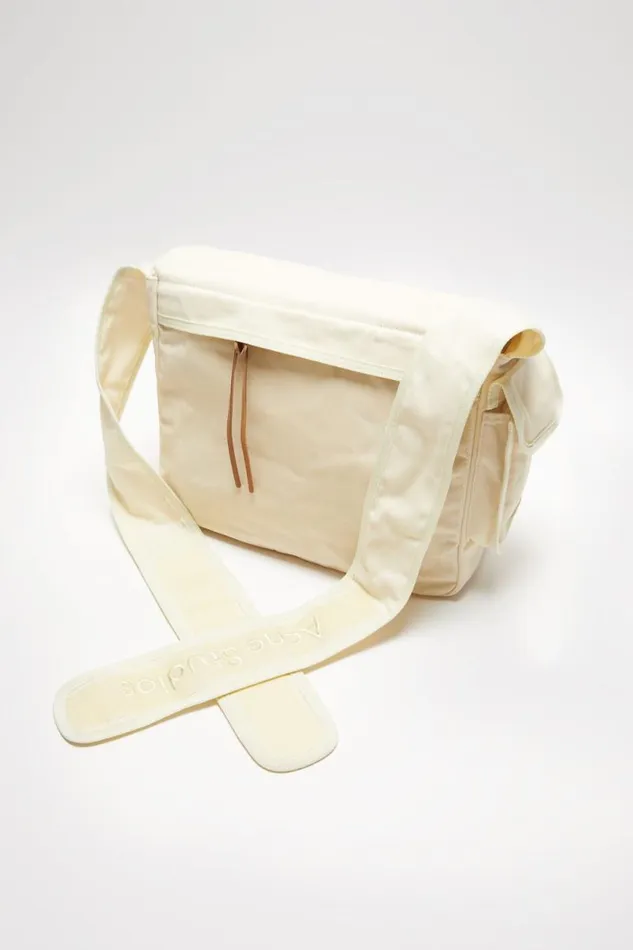 Acne Studios Messenger Bag Cream Beigebeige Women Bags