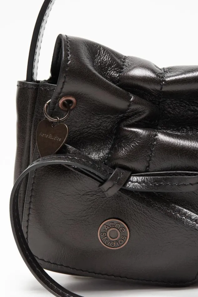 Acne Studios Multipocket Micro Bag Dark Brown Women Bags