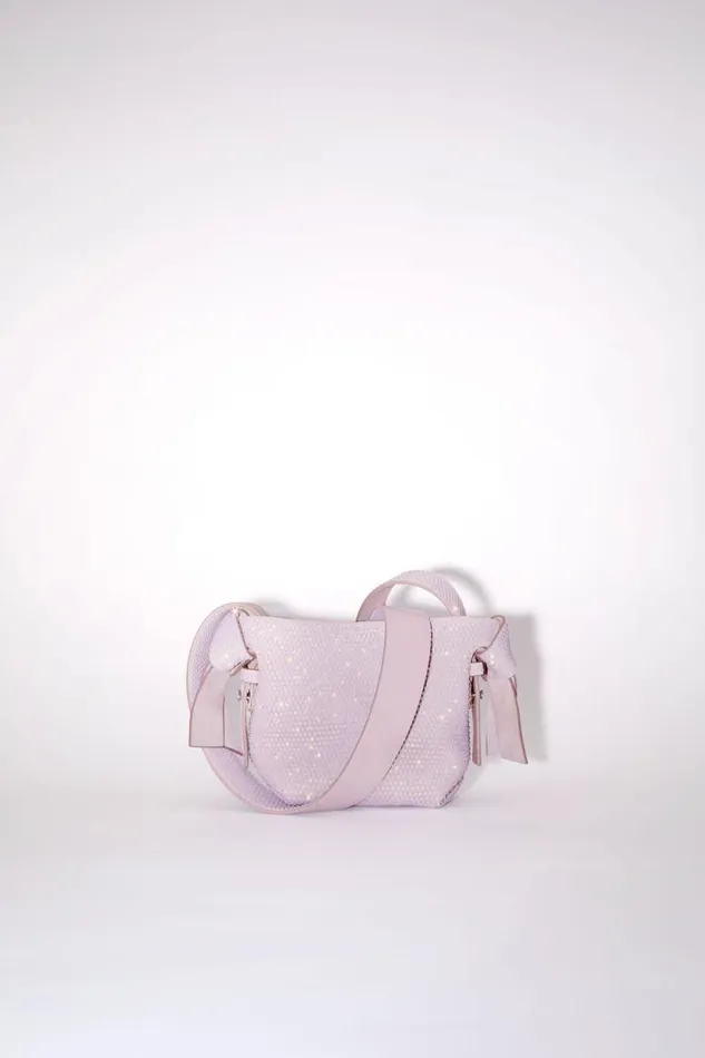 Acne Studios Musubi Micro Shoulder Bag Pale Pink Women Bags