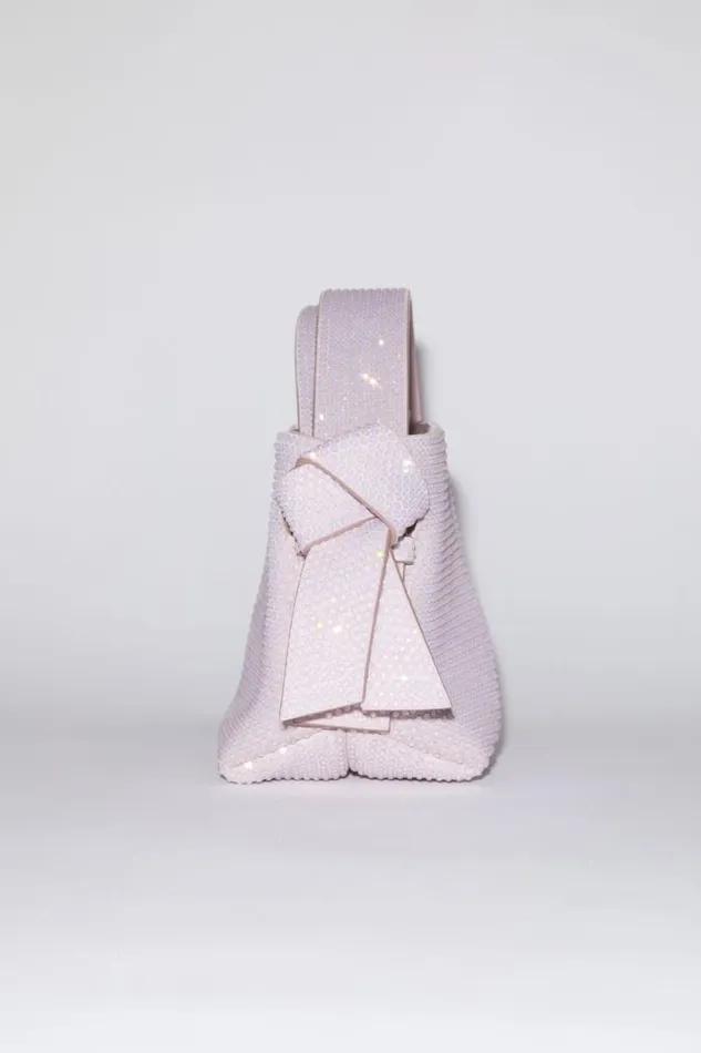 Acne Studios Musubi Micro Shoulder Bag Pale Pink Women Bags Acne Studios Musubi Micro Shoulder Bag Pale Pink Women Bags
