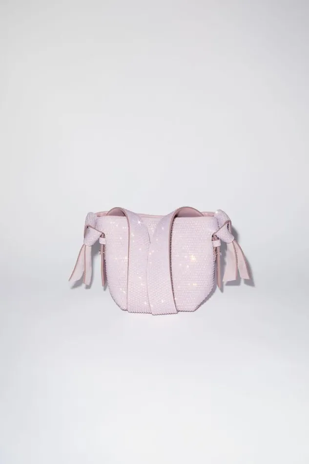 Acne Studios Musubi Micro Shoulder Bag Pale Pink Women Bags Acne Studios Musubi Micro Shoulder Bag Pale Pink Women Bags