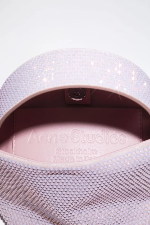 Acne Studios Musubi Micro Shoulder Bag Pale Pink Women Bags Acne Studios Musubi Micro Shoulder Bag Pale Pink Women Bags