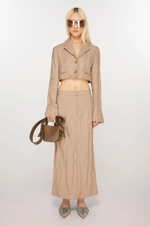 Acne Studios Musubi Micro Tote Camel Brown Men Bags Acne Studios Musubi Micro Tote Camel Brown Men Bags