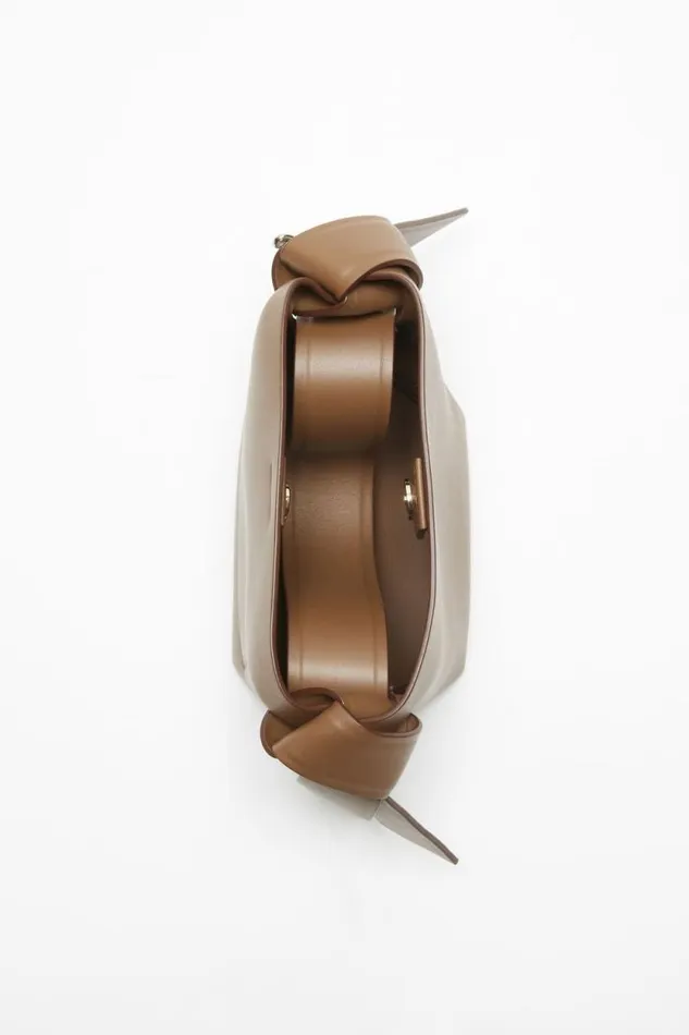 Acne Studios Musubi Micro Tote Camel Brown Men Bags Acne Studios Musubi Micro Tote Camel Brown Men Bags