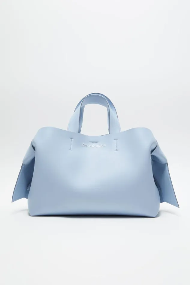 Acne Studios Musubi Midi Tote Baby Bluebrown Women Bags