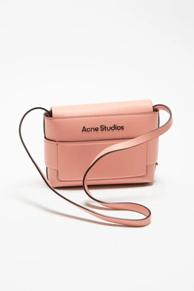 Acne Studios Musubi Mini Crossbody Bag Salmon Pink Women Bags