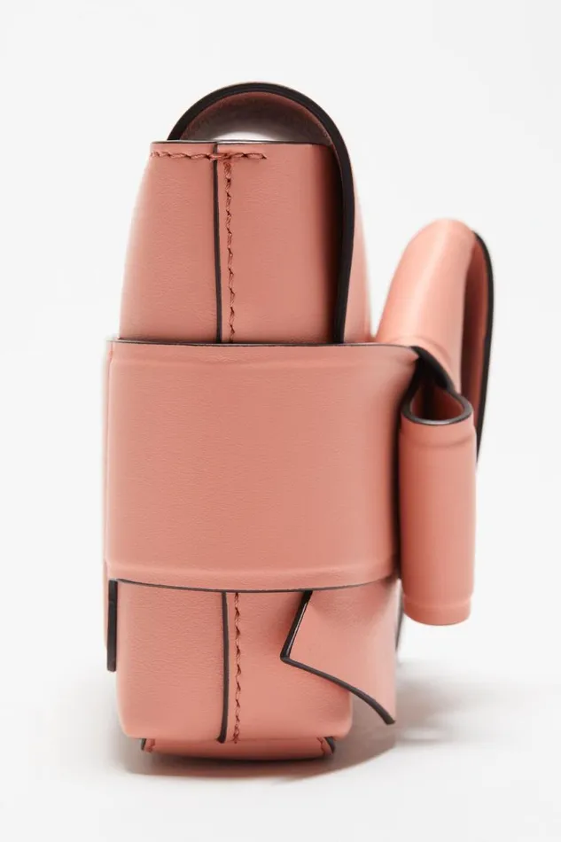 Acne Studios Musubi Mini Crossbody Bag Salmon Pink Women Bags