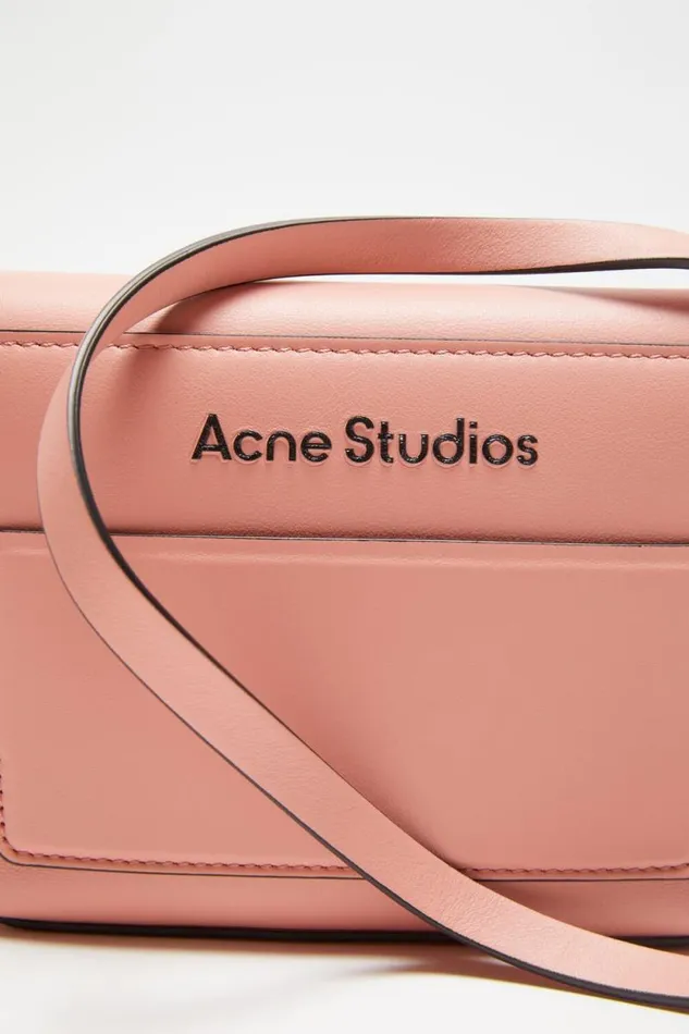 Acne Studios Musubi Mini Crossbody Bag Salmon Pink Women Bags