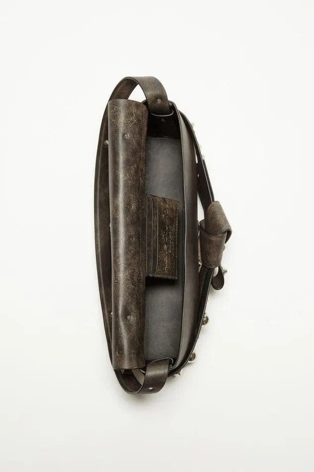Acne Studios Musubi Shoulder Bag Dark Brown Men Bags Acne Studios Musubi Shoulder Bag Dark Brown Men Bags