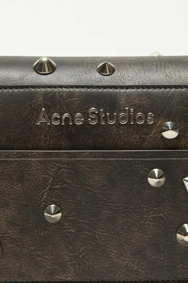 Acne Studios Musubi Shoulder Bag Dark Brown Men Bags Acne Studios Musubi Shoulder Bag Dark Brown Men Bags