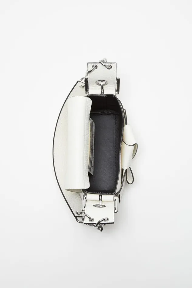 Acne Studios Musubi Shoulder Bag White Men Bags Acne Studios Musubi Shoulder Bag White Men Bags