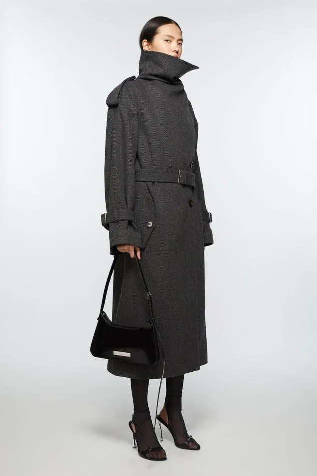 Acne Studios Platt Mini Shoulder Bag Black Women Bags