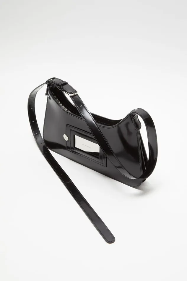 Acne Studios Platt Mini Shoulder Bag Black Women Bags