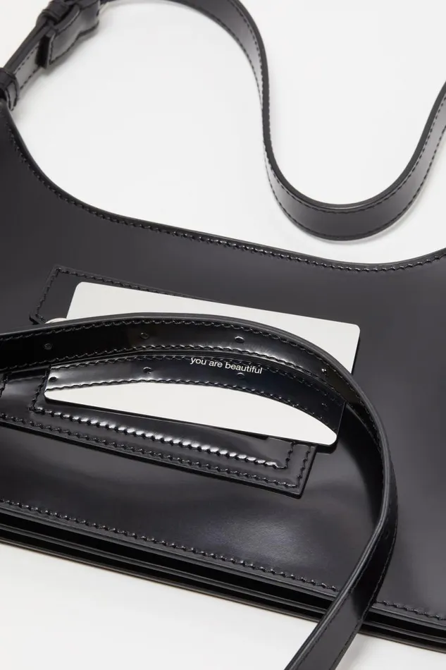 Acne Studios Platt Mini Shoulder Bag Black Women Bags