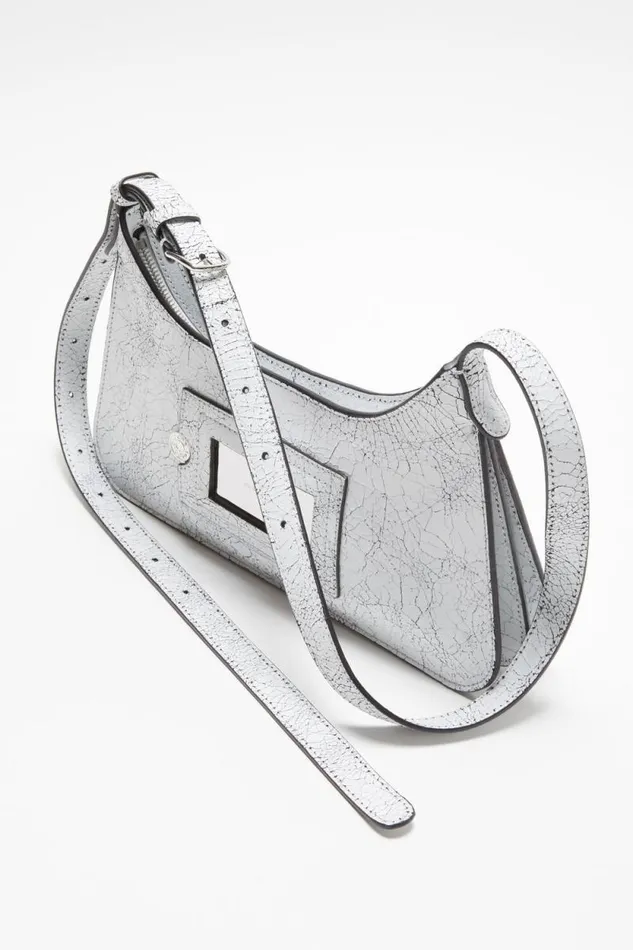 Acne Studios Platt Mini Shoulder Bag White Women Bags Acne Studios Platt Mini Shoulder Bag White Women Bags