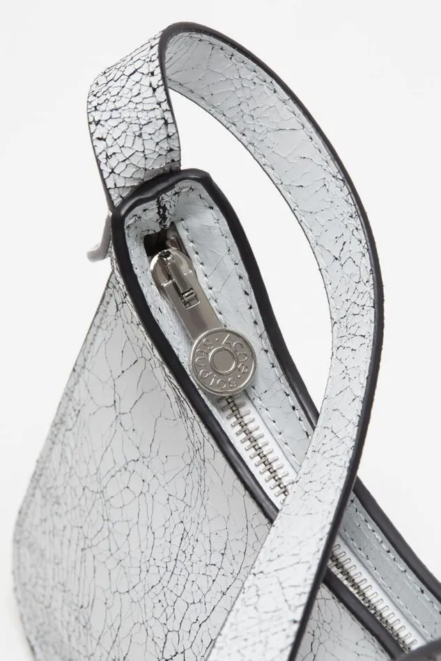 Acne Studios Platt Mini Shoulder Bag White Women Bags Acne Studios Platt Mini Shoulder Bag White Women Bags