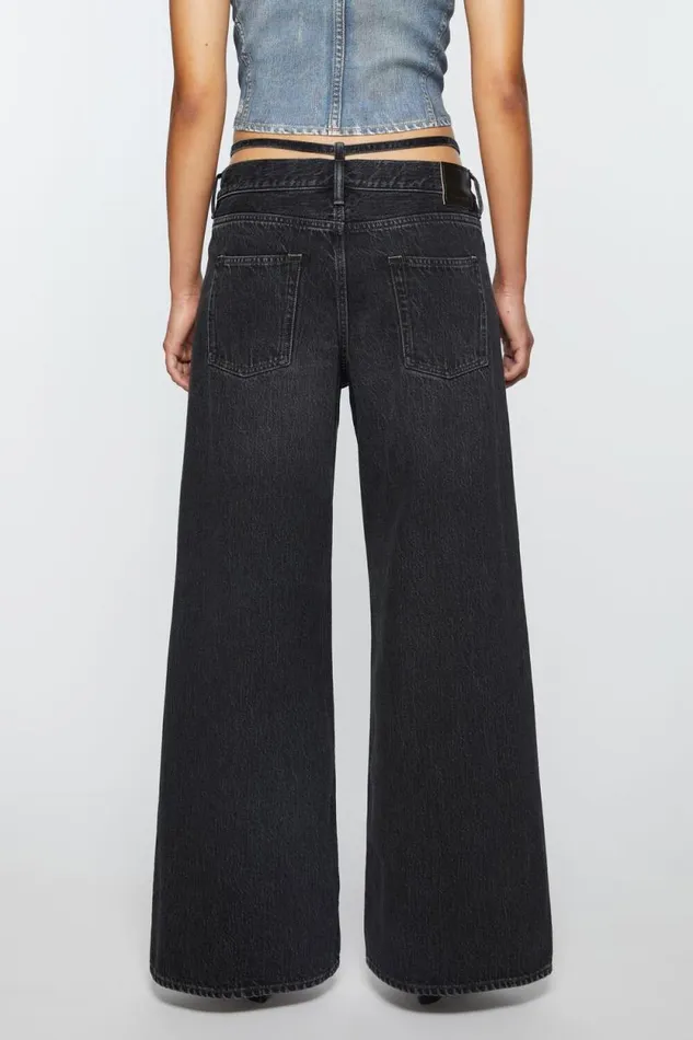 Acne Studios Regular Fit Jeans 8211 2004 Black Women Jeans