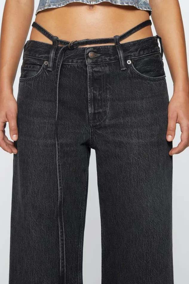 Acne Studios Regular Fit Jeans 8211 2004 Black Women Jeans